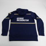 George Washington Colonials adidas Aeroready Sweatshirt Men's Navy/Gold New M-TOPS-115760