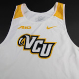 VCU Rams Nike Sleeveless Shirt Men's White/Gold Used-TOPS-115639