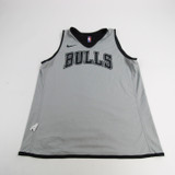 Chicago Bulls Nike Practice Jersey - Basketball Men's Black/Gray Used-JRSY-006740