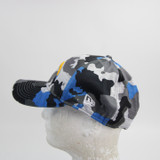 Los Angeles Chargers New Era 39thirty Fitted Hat Men's Gray/Camouflage Used LG/XL-HATS-010833