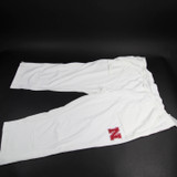 Nebraska Cornhuskers adidas Aeroready Athletic Pants Men's White Used-PNTS-024293