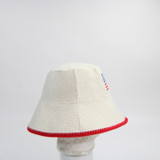 Halsa Bucket Hat Unisex Cream/Red 0 OSFM-HATS-010788
