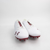 Under Armour Nitro Football Cleat Men's White/Maroon 0 15-CLEA-010295