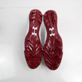 Under Armour Nitro Football Cleat Men's White/Maroon 0 15-CLEA-010295