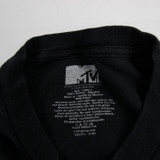 MTV Short Sleeve Shirt Men's Black 0 L-TOPS-116782