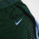 Tulane Green Wave Nike Practice Shorts Men's Dark Green/Light Blue Used-SHOR-025517