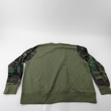 Kansas State Wildcats Nike Sweatshirt Men's Olive/Camouflage Used 2XL-TOPS-117435