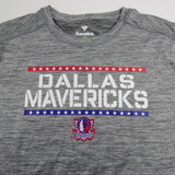 Dallas Mavericks Nike NBA Authentics Sweatshirt Men's Gray Used 3XL-TOPS-117947