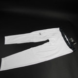 Under Armour HeatGear Compression Pants Men's White Used 3XL-PNTS-024612