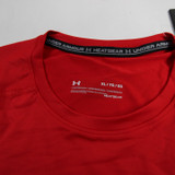 Under Armour HeatGear Short Sleeve Shirt Men's Red New with Tags XL-TOPS-117984