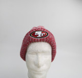San Francisco 49ers New Era Winter Hat Men's Red/White Used MD/LG-HATS-011027