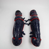 Rawlings Shin Guards Men's Navy/Red Used 16 inch-EQPT-004121
