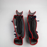 Rawlings Shin Guards Men's Navy/Red Used 16 inch-EQPT-004121