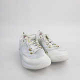 Under Armour Volleyball Shoe Women's White Used 10.5-SHOE-014408