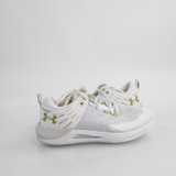 Under Armour Volleyball Shoe Women's White Used 10.5-SHOE-014408