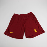 USC Trojans Nike Dri-Fit Practice Shorts Men's Crimson Used-SHOR-025788