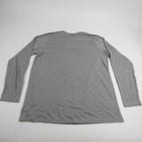 Golden State Warriors Nike NBA Authentics Dri-Fit Long Sleeve Shirt Men's New Gray 2XLT-TOPS-118525