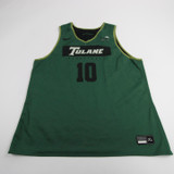 Tulane Green Wave Nike Practice Jersey - Basketball Women's Green/Black Used XL-JRSY-006913