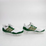 adidas Ultraboost Football Cleat Men's White/Green Used-CLEA-010541