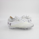 Under Armour Spotlight Football Cleat Men's White Used 9-CLEA-010581
