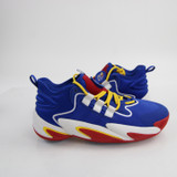 Kansas Jayhawks adidas Basketball Shoe Men's Blue/White Used 9.5-SHOE-014742