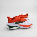 Miami Hurricanes adidas Running & Jogging Shoes Men's White/Orange New-SHOE-014696