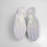 adidas Basketball Shoe Men's White Used-SHOE-014844