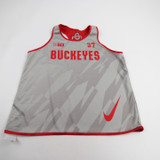 Ohio State Buckeyes Nike Practice Jersey - Basketball Women's Red/Gray Used XL-JRSY-006979