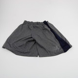 NBA Athletic Shorts Men's Gray/Navy Used L-SHOR-026397