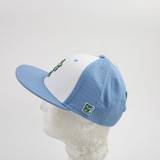 Tulane Green Wave The Game Snap-Back Hat Men's Light Blue/White Used OSFM-HATS-011260
