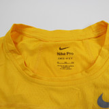 Nike Pro Dri-Fit Compression Top Men's Gold Used-TOPS-121352