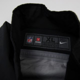 Atlanta Falcons Nike NFL On Field Jacket Men's Black Used XL-TOPS-122074