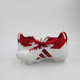 adidas adizero Football Cleat Men's White/Red Used 13-CLEA-010877