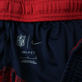 New England Patriots Nike NFL On Field Practice Shorts Men's Navy/Red Used L-SHOR-026785