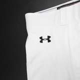 Under Armour Football Pants Men's White New with Tags-PNTS-025561