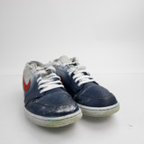 Air Jordan Casual Shoes Men's White/Navy Used 12-SHOE-015342