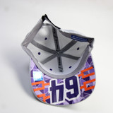 George Washington Colonials Top of the World Adjustable Hat Unisex New Light Gray/Purple OSFM-HATS-011611