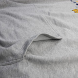 LA Galaxy Majestic Sweatshirt Men's Gray New 3XL-TOPS-123788