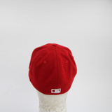 Washington Nationals New Era 59fifty Fitted Hat Men's Red Used 7-1/8-HATS-011580