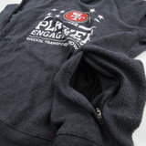 San Francisco 49ers Lululemon Sweatshirt Men's Dark Gray Used L-TOPS-123924