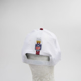 Washington Commanders New Era 9Forty Snap-Back Hat Unisex White/Maroon Used OSFM-HATS-011664
