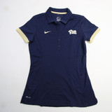 Pittsburgh Panthers Nike Dri-Fit Polo Women's Navy/Gold Used S-TOPS-124655