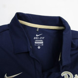 Pittsburgh Panthers Nike Dri-Fit Polo Women's Navy/Gold Used S-TOPS-124655