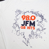 Denver Broncos Sport-Tek Short Sleeve Shirt Men's White Used M-TOPS-123499