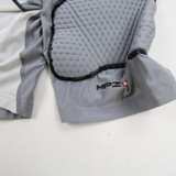 Under Armour Padded Compression Shorts Men's Gray/White Used L-SHOR-027077
