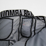 Under Armour Padded Compression Shorts Men's Gray/White Used L-SHOR-027077