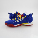Kansas Jayhawks adidas Basketball Shoe Men's Blue/White New-SHOE-015454