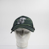 Kansas Jayhawks adidas Fitted Hat Men's Camouflage/Black Used 2XL-HATS-011780