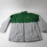 New York Jets Nike NFL On Field Shield Winter Jacket Men's Green/Gray Used 2XL-TOPS-124604