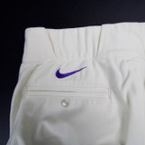TCU Horned Frogs Nike Baseball Pants Men's Cream/Purple Used 40-PNTS-026081